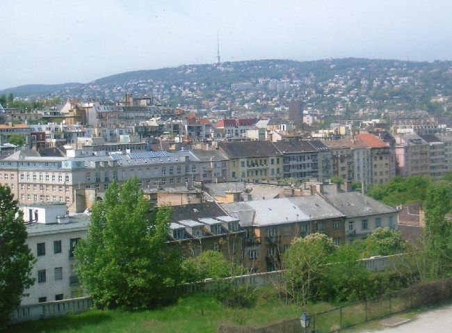 ブダ地区を一望