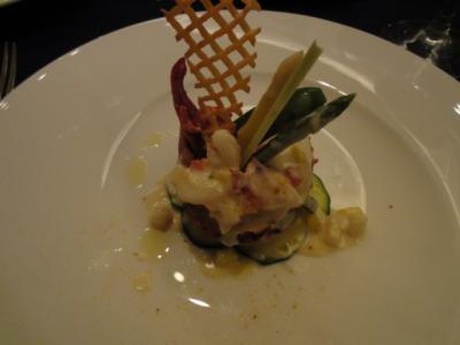 活オマール海老のロースト<br />レモングラスとタイムの香り<br /><br /><br />