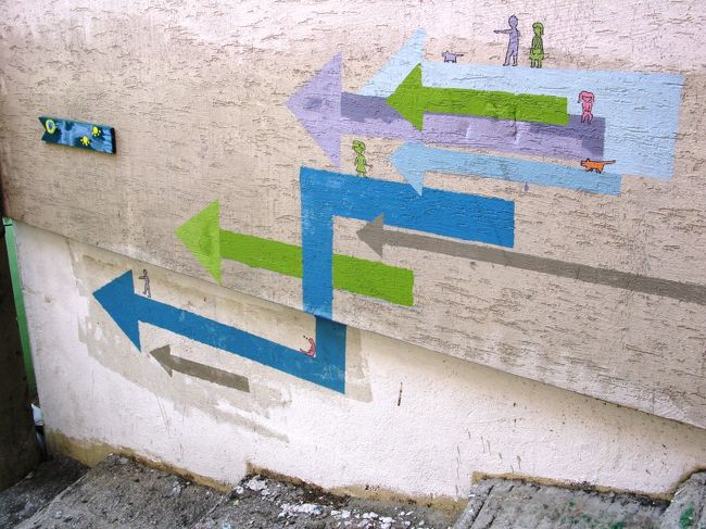 矢印、矢印･･･