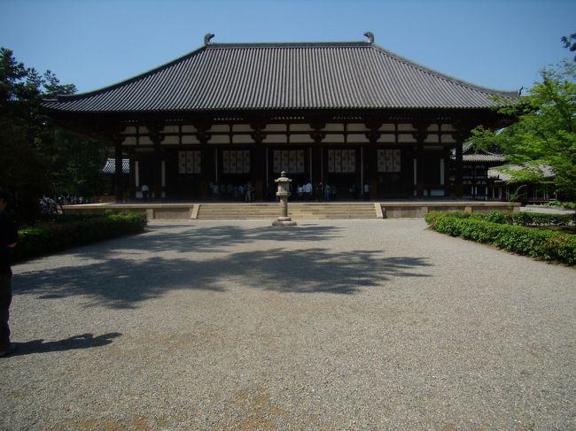次が「唐招提寺」<br />私の高校生以来の愛読書<br />「天平の甍」の鑑真和上の眠る<br />聖域<br />今回は時間もたっぷり<br />金堂、講堂、鼓楼、経蔵、御影堂<br />すべて見てやった。