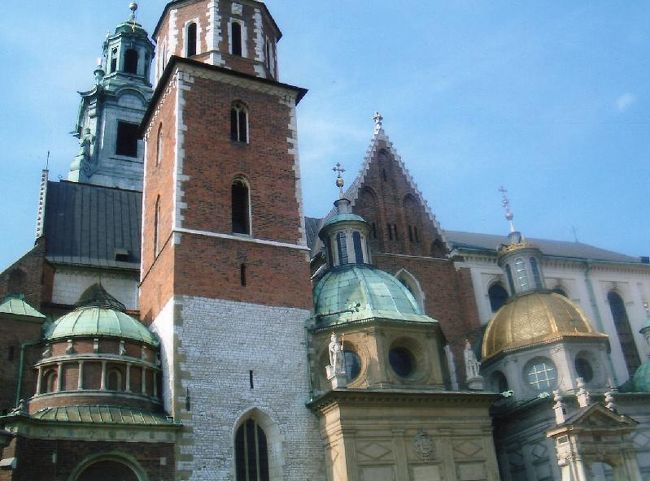 金のドーム、ジグムント・チャベル<br />これがポーランドのルネサンス様式の最高傑作と<br />言われているらしい。わからんな