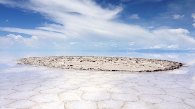 これは塩を取った後なんかなぁー？<br />かなり大きいけど・・・。