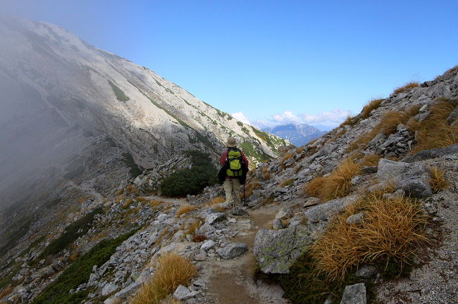 この頃になると室堂はガスのなか