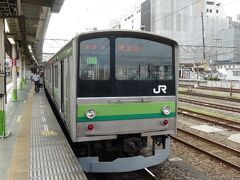 八王子からは横浜線。

２０５系電車も数年後には懐かしい風景に。今のうちだね。乗るなら。