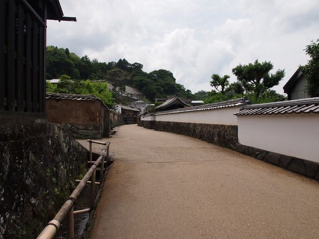 その後は暑くてクルマでぶらつくのだが<br />驚いたのがココ！<br /><br />なにも考えずにさまよいこんだのだが<br />並ぶ武家屋敷。<br /><br />誰もいない。<br /><br />オヤジはクルマでナビいじってる。<br /><br />ひとりで立ってると<br />タイムスリップしたような気分！