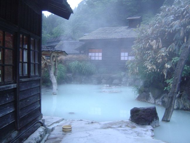 鶴の湯　露天風呂
