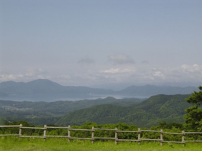 田沢湖<br />アルパこまくさから