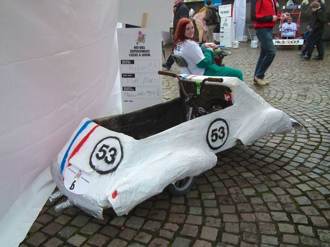 　まぁ、この53番が最もシンプルなものですよね。昔カブ・スカウトと一緒になって作ったのがこんなものだった記憶があります。三輪車のハンドルだったなぁ、あの時は。