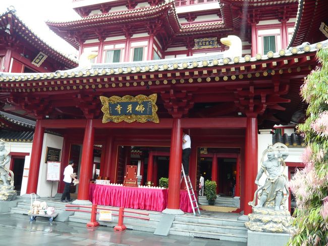 中国風のお寺もありました！