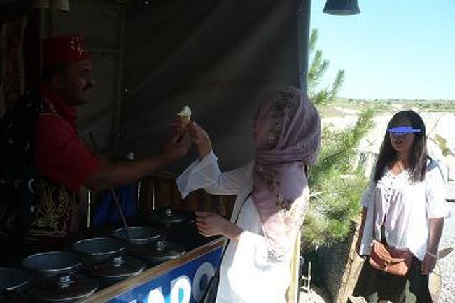 トルコアイスは、私には甘いっ＞＜<br />3TR<br />意外と小さいの。