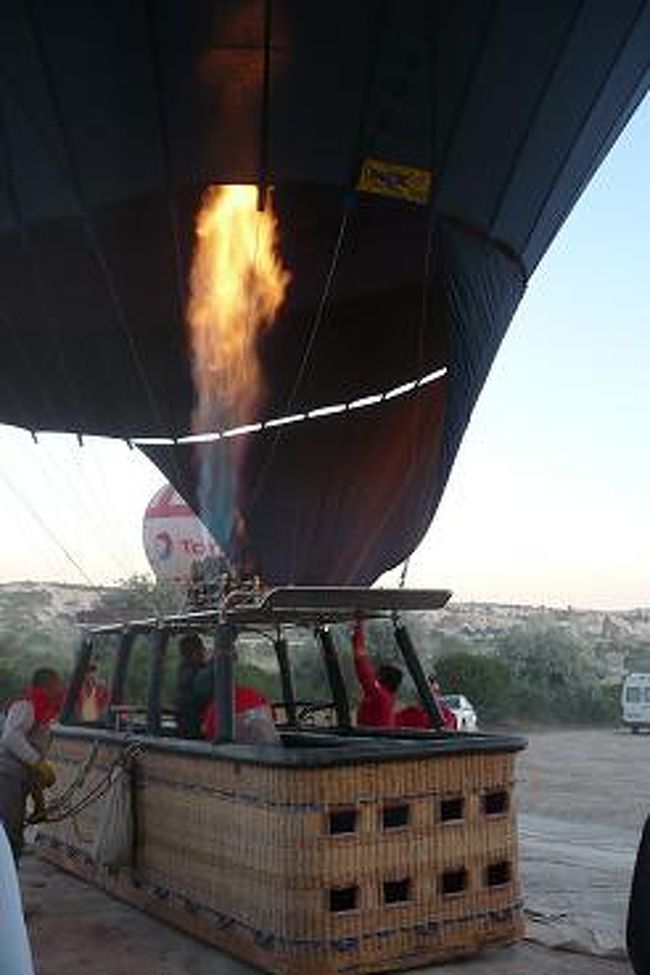 気球体験♪<br />２０人は乗ってたよ。