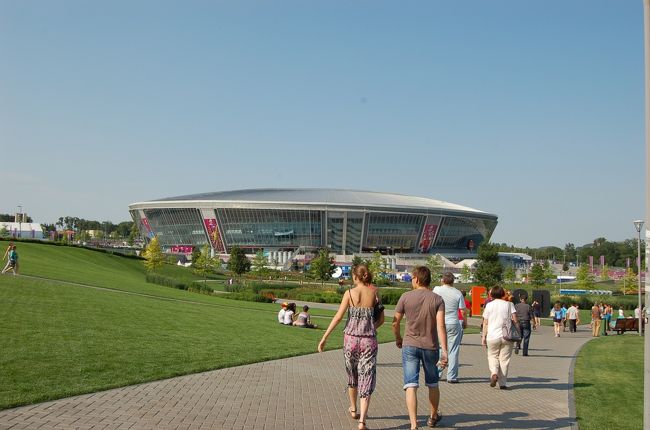 この街の見所は、ある意味このスタジアムなのである。