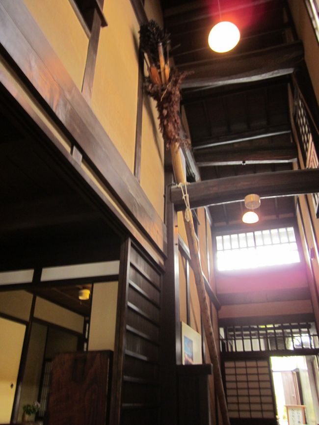 おくどさんのある通路