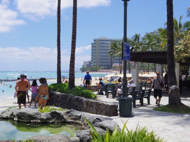 ワイキキ周辺を散策