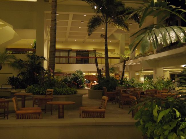 ディナーの後はホテルに戻って休憩