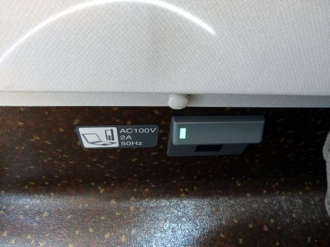 AC100V2A50Hzの電源が備わります