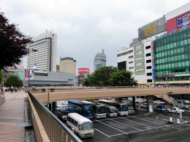 仙台駅前からの眺め①