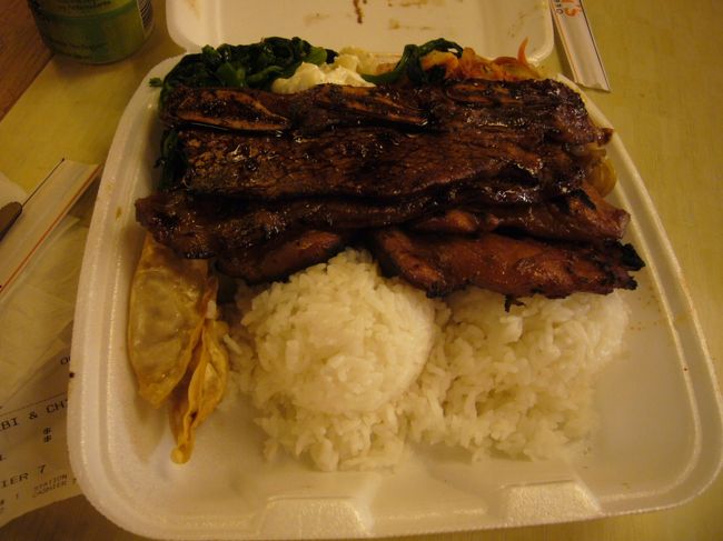 とりあえず、プレートで腹ごしらえ