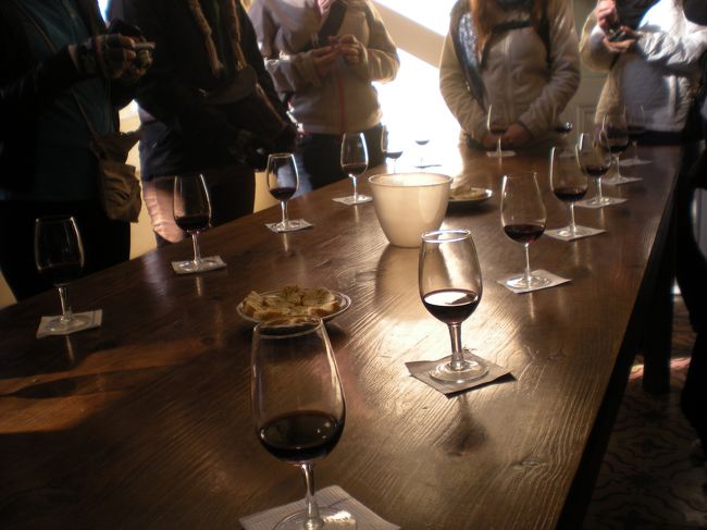 試飲タイム<br /><br />色の見方、薫り方、飲み方のレクチャーも<br /><br />アルゼンチンワインはマルベックが多い<br /><br />スーパーでは200円のフルボトルワインもあって驚いた<br /><br />作るひとも大変だわ<br /><br />ここでは2本購入