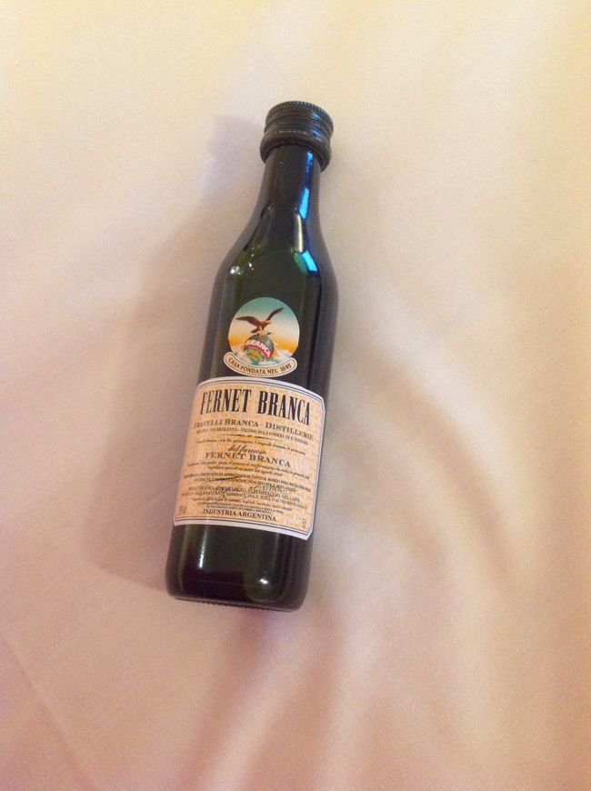 フェルネブランカ<br /><br />このリキュールはイタリア発のリキュールで<br /><br />アルゼンチンの人にはとてもポピュラーなもの<br /><br />若者はコーラで割って飲むのがはやり<br /><br />薬草リキュールで体にもよさそう？？