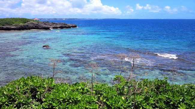 　海も空も宮古島ブルーです。