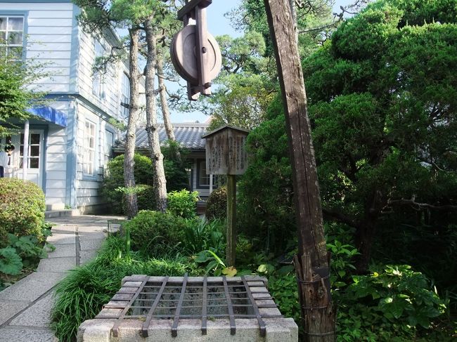 代官所の古井戸<br /><br />明治になり、一時倉敷県庁がおかれたが<br /><br />廃止され放置されていたが、<br /><br />明治21年に、代官所跡には倉敷紡績所が創立<br /><br />