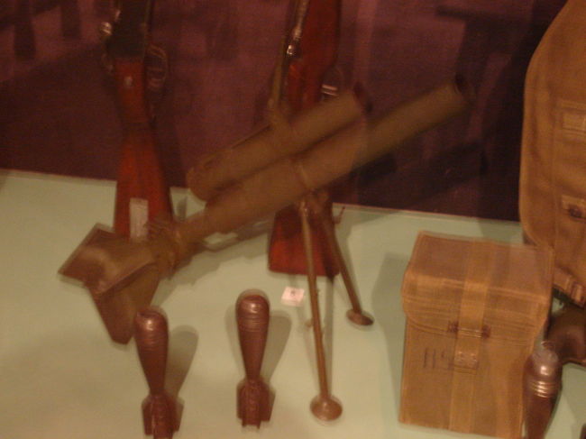 【軍事博物館】<br />迫撃砲