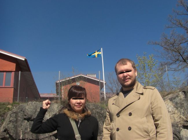 空港まで送ってもらいました。アダモにはすっかりお世話になったなーと思ったのもつかの間。この夏に東京の狭い一人暮らしの我が家に夫婦で遊びにきて、すぐに恩返しできました。<br />それにしても父の面倒も見てもらい本当に助かりました。友達っていいな。<br /><br />この後ストックホルムからオスローへ飛びました。