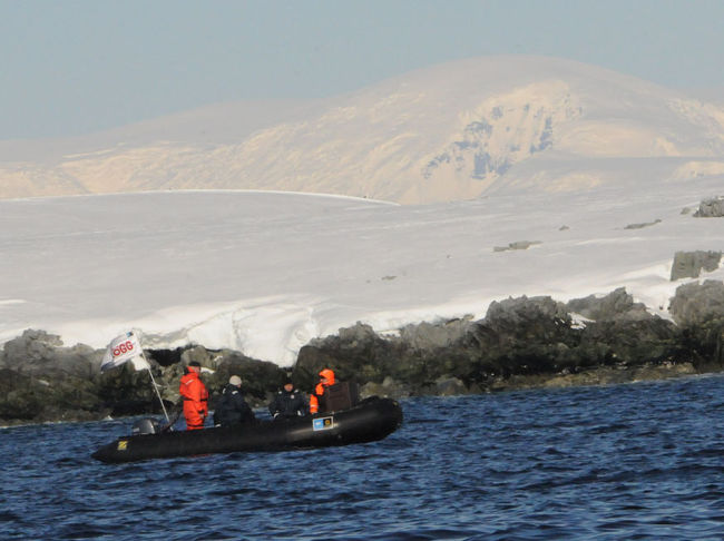 ホットワインのサービスがある。