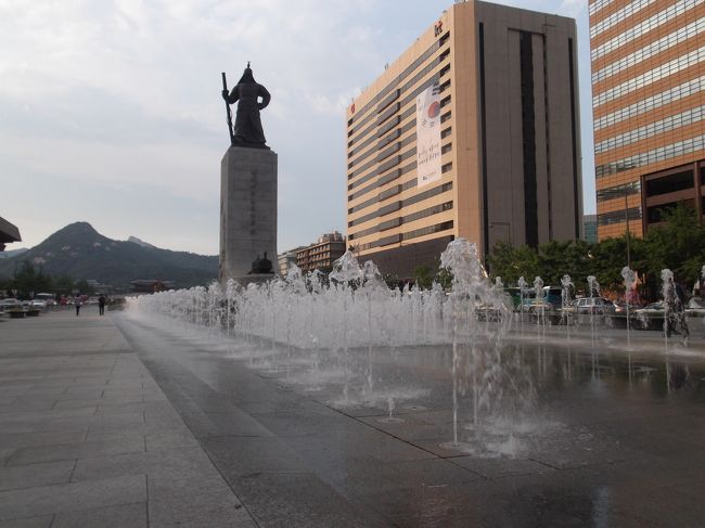 うわっ！噴水だったんだ。びっくり！！！