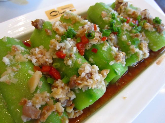 こちらも単品で絲瓜。