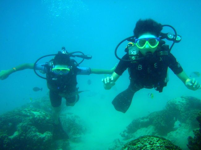 陸に上がっても仲良くしてね〜<br /><br />楽しいグァム旅行でした。