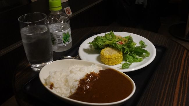 ＪＡＬラウンジで夕食♪