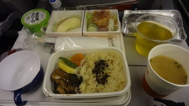 機内食<br /><br />げきマズ<br /><br />まっ、こんなもんでしょ