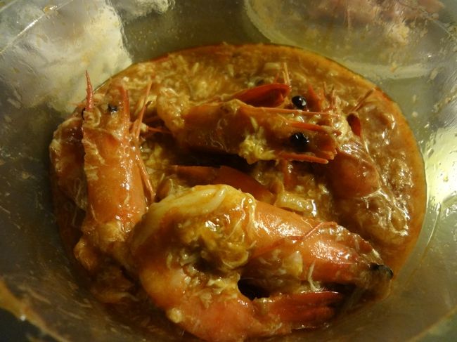 チリプロウン<br /><br />最高にうまい◎<br /><br />このチリソース日本に持って帰りたい（笑）