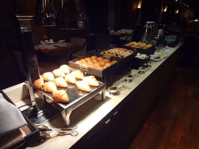 エグゼラウンジでの朝食１