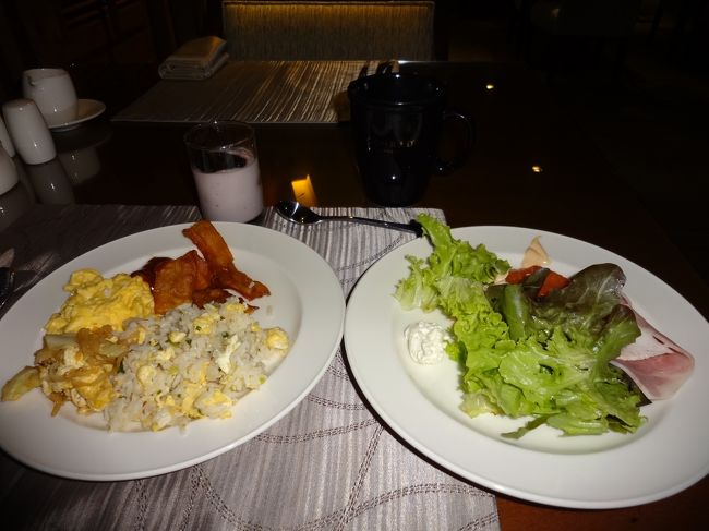 エグゼラウンジでの朝食４