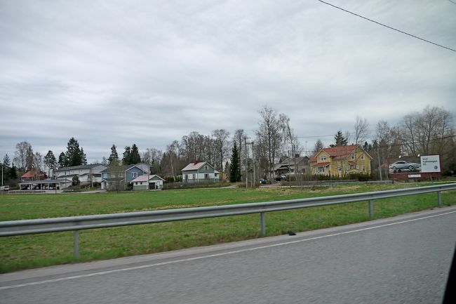 ヘルシンキに近いのにフィンランドの地方と同じ景色が続く