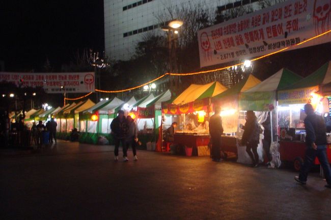 東大門付近の屋台