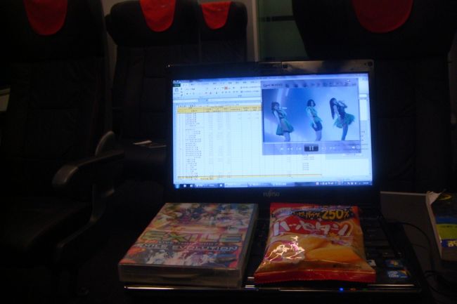 perfumeとハッピーターン２５０％♪