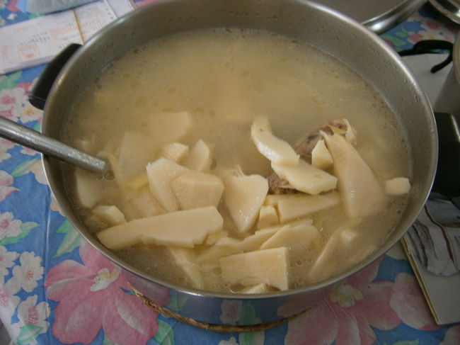 筍湯(筍スープ)。