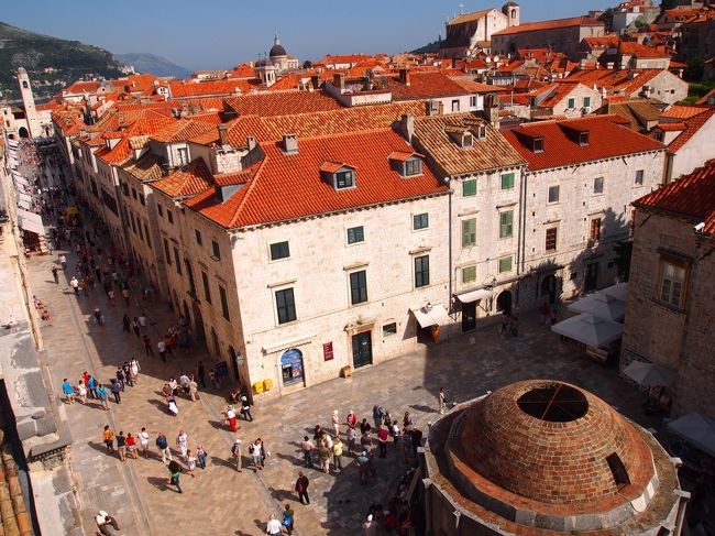 上から眺める旧市街は美しい！