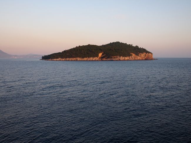 ロクルム島と夕焼け空☆