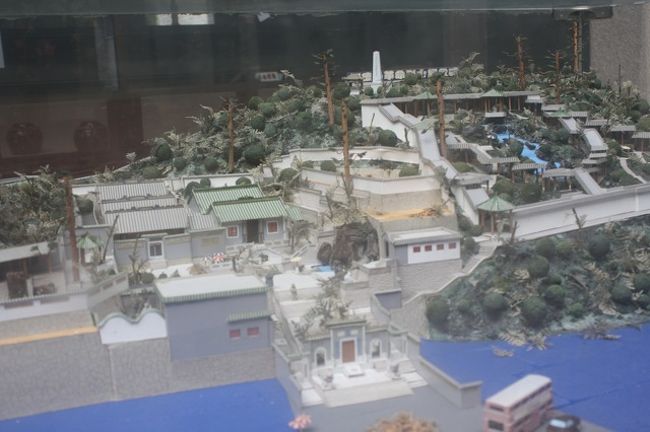 西山廟の全景。どうやら廟の右手には公園があるようですが、公開されていませんでした。