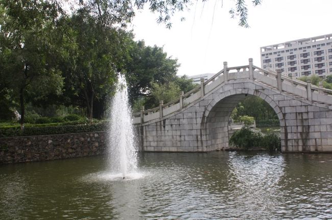 次は隣にある公園へ行きました。