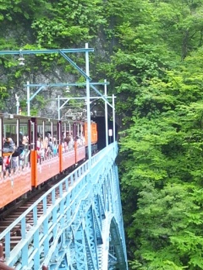 トロッコ 電車 黒部