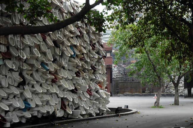 時間が来ると「滝」になるそうです。