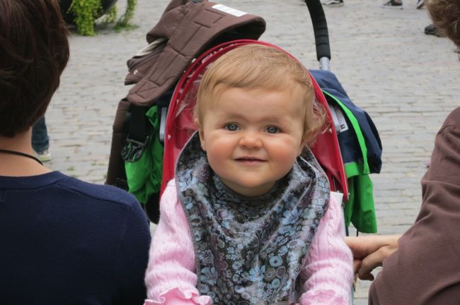 ぶちゃ可愛いけど、将来は美人さんかな？