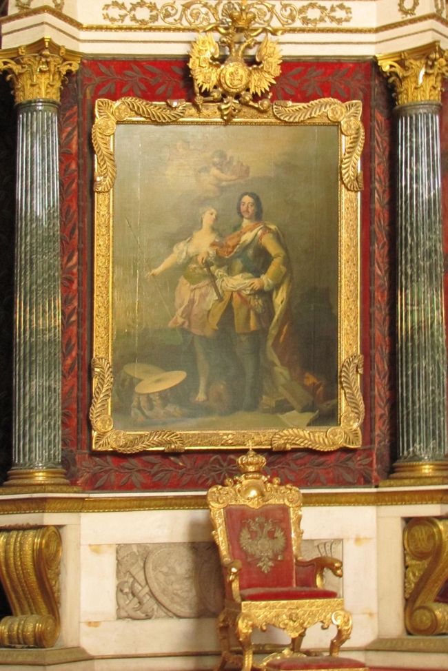 ロシアの旅(8)・・エルミタージュ美術館に宮殿装飾と彫刻を ロシアの旅(8)・・エルミタージュ美術館に宮殿装飾と彫刻を