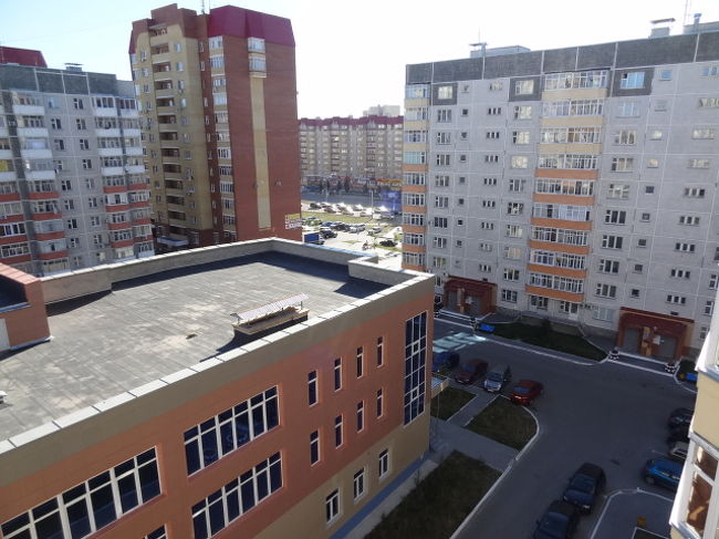 集合団地の風景です。